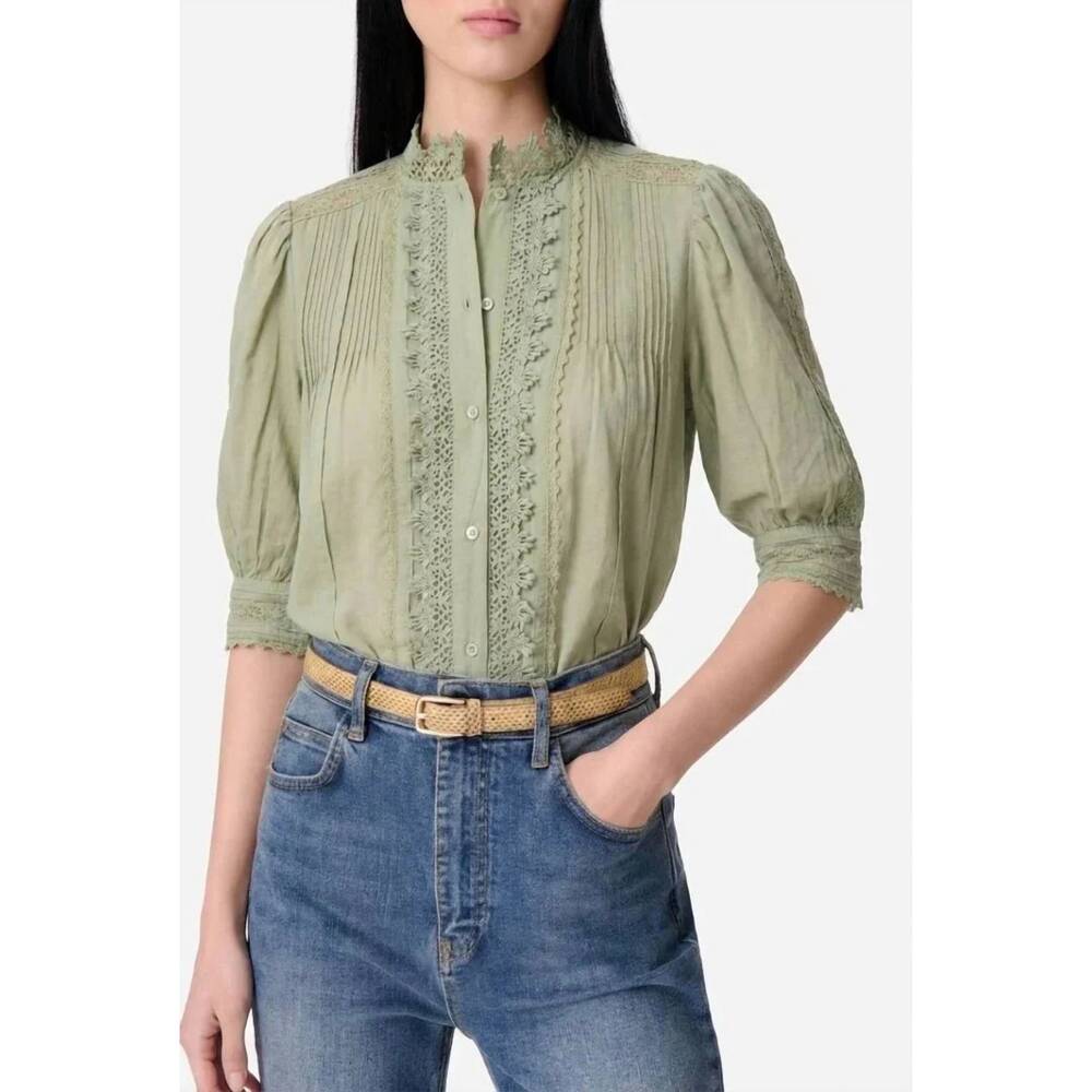 NEW VANESSABRUNO arseneneo blouse in almond